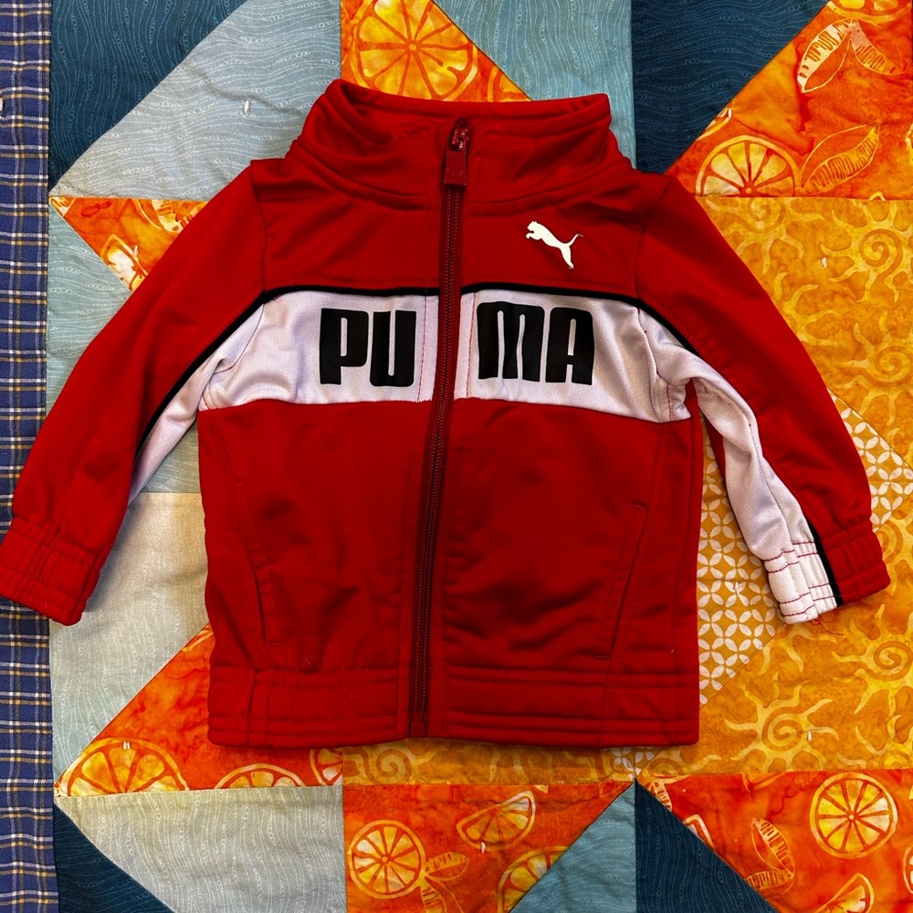 Puma zip up jacket